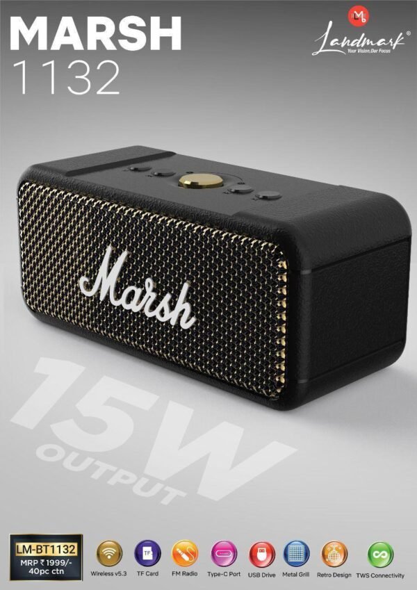 Marsh Bluetooth Speaker