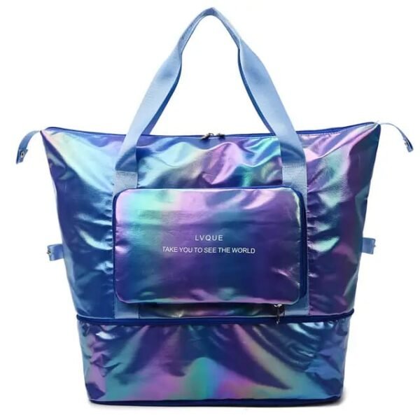 Holographic Ladies Folding Bag - Image 4