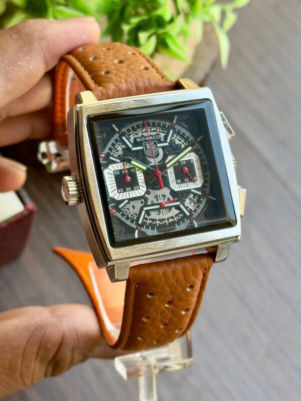 Tag Heuer Monaco 7A Quality Mens Watch - Image 3