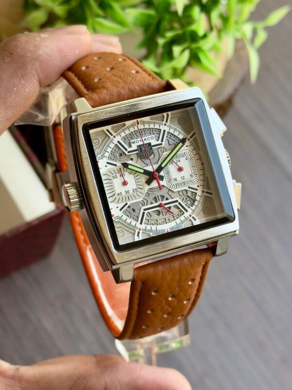 Tag Heuer Monaco 7A Quality Mens Watch - Image 4