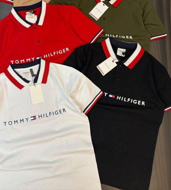 Tommy Hilfiger Premium Collar Tshirt - Image 2