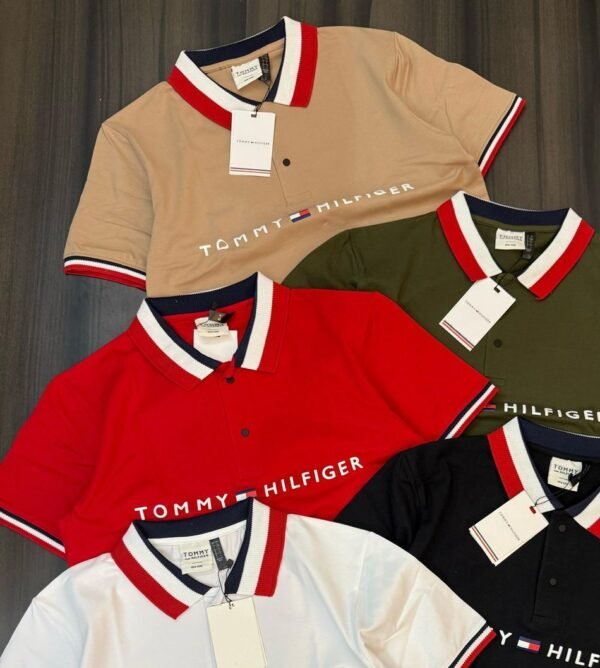 Tommy Hilfiger Premium Collar Tshirt - Image 3