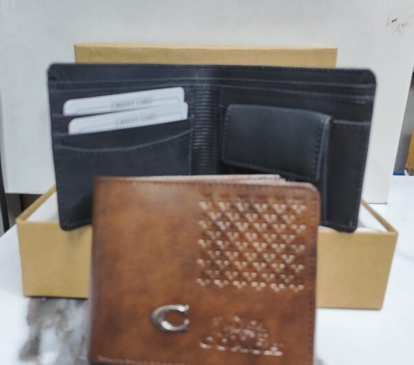 Coach Imported Wallet And Belt Combo - Image 5