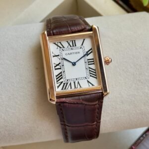 Cartier Tank Louis Rectangular Mens Watch