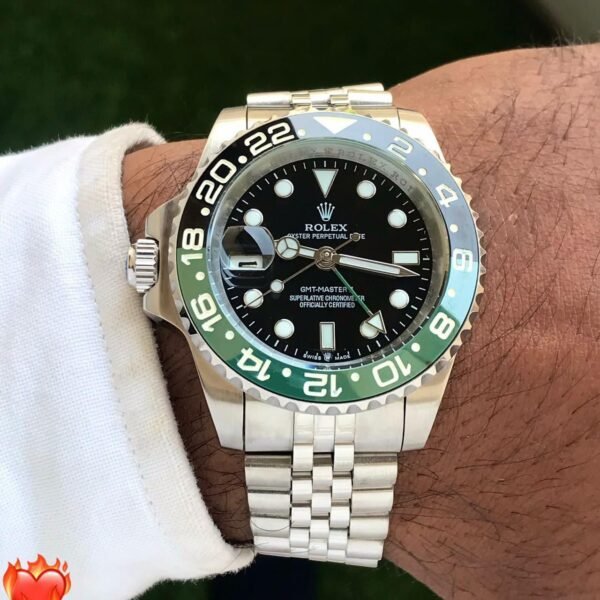 Rolex GMT-Master II Sprite Left-Handed on Jubilee Bracelet - Image 3