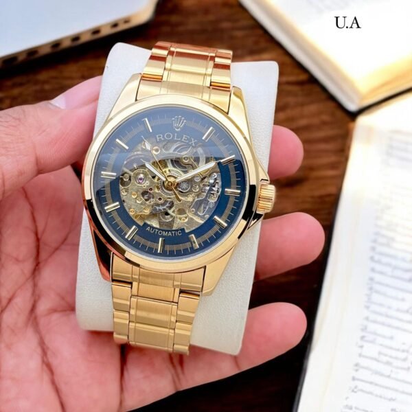 Rolex Golden Commuter Automatic Watch