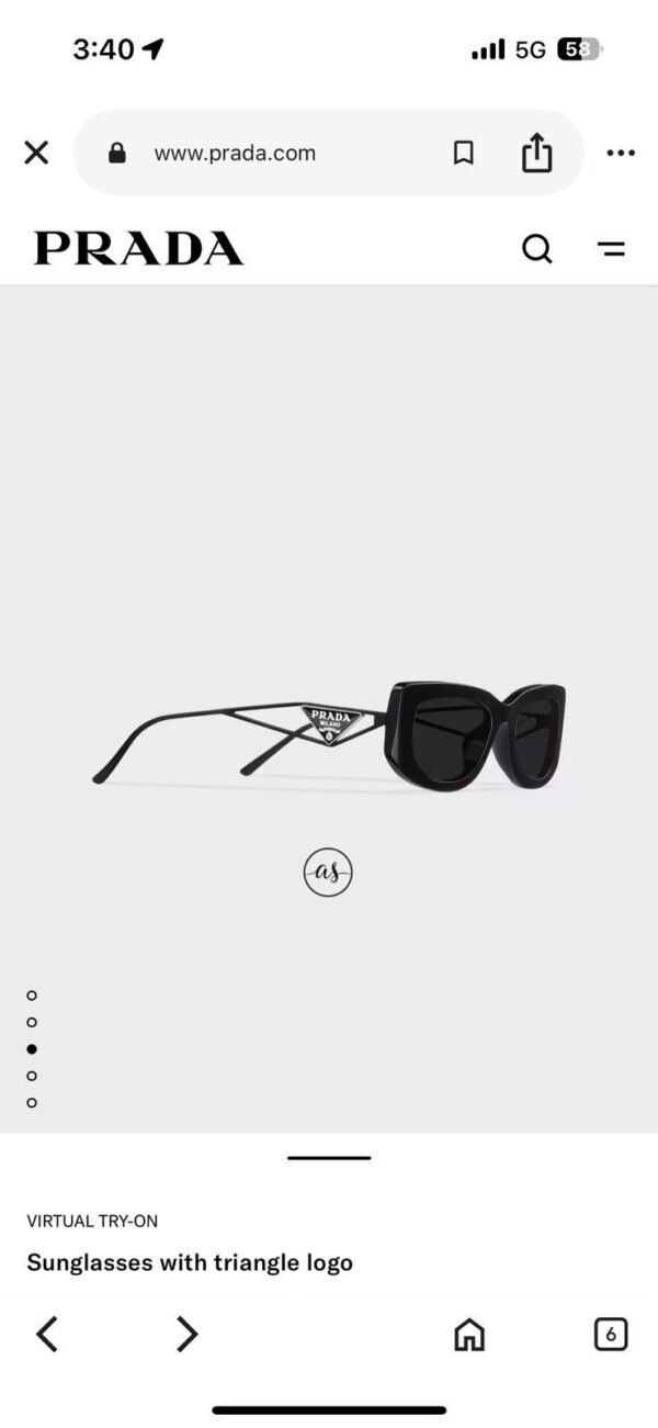 Prada Next To Original Sunglass - Image 4