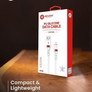 18w Pu Silicone Fast Charging Cable (Type C , Micro USB & Lightning Cable)