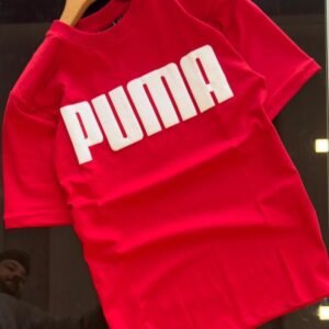 Puma Round Neck Printed Cotton T-shirt