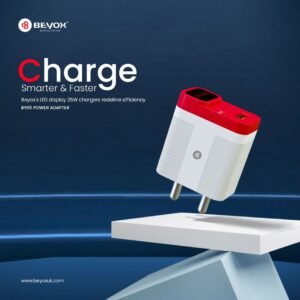 25W Fast Charger With LED Display