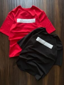 Ck Printed 260 GSM Cotton T-Shirt