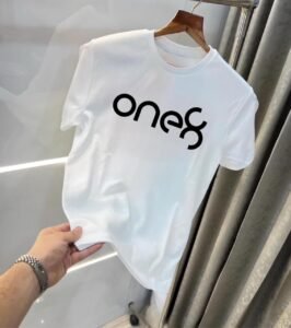 One8 Printed Cotton T-Shirt