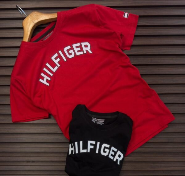 Tommy Hilfiger Printed Cotton T-Shirt - Image 2