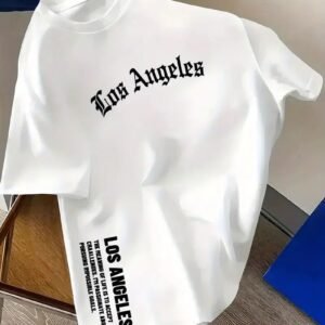Los Angles Printed Cotton T-Shirt