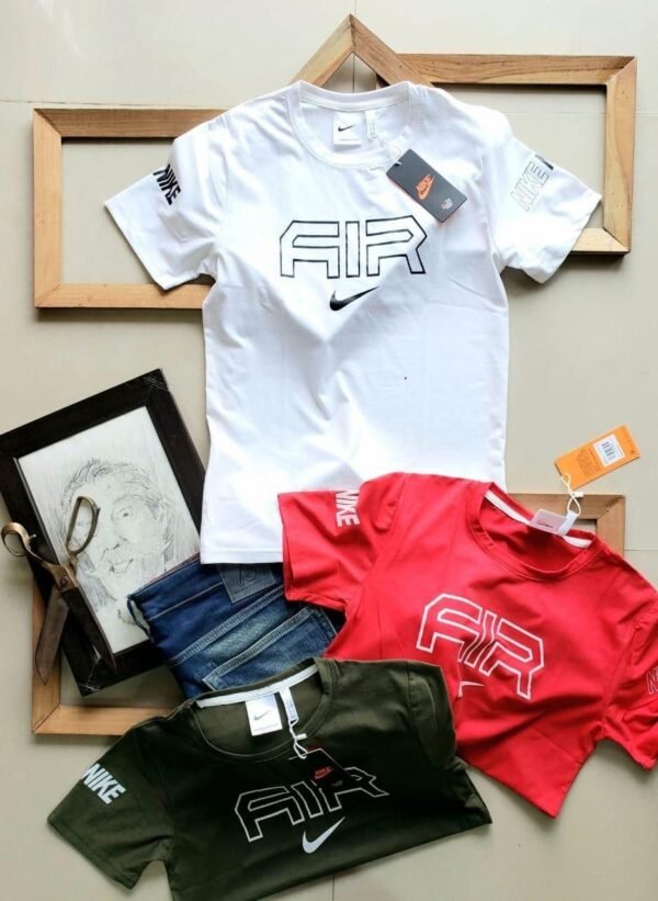 Nike Printed Cotton T-Shirt - Image 3