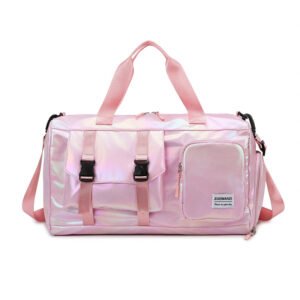 Imported Waterproof Duffle Bag With Shoe Compartment