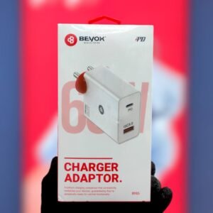 65W Fast Charger With Dual Type C And Type A Port