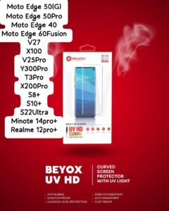 UV HD Curved Screen Protector With UV Light
