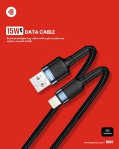 15W Fast Charging Lightning Data Cable