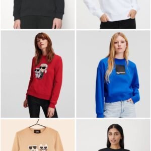 Karl Exclusive Round Neck Sweatshirt For Ladies