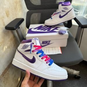 Nike Air Jordan 1 Og Metallic Court Purple Semi UA