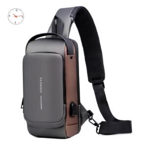 Unique Unisex Anti-Theft Waterproof, Durable And Comfortable Chest Bag / Crossbody Bag