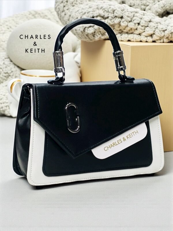 Double Coloured Box Ladies Sling Bag - Image 6