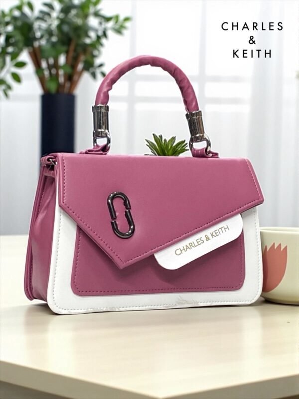Double Coloured Box Ladies Sling Bag - Image 5