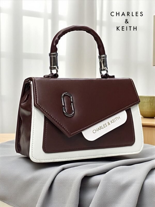 Double Coloured Box Ladies Sling Bag - Image 8
