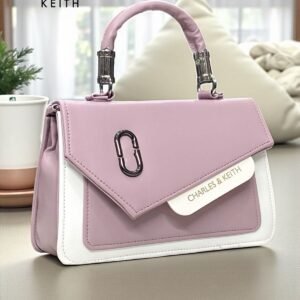 Double Coloured Box Ladies Sling Bag