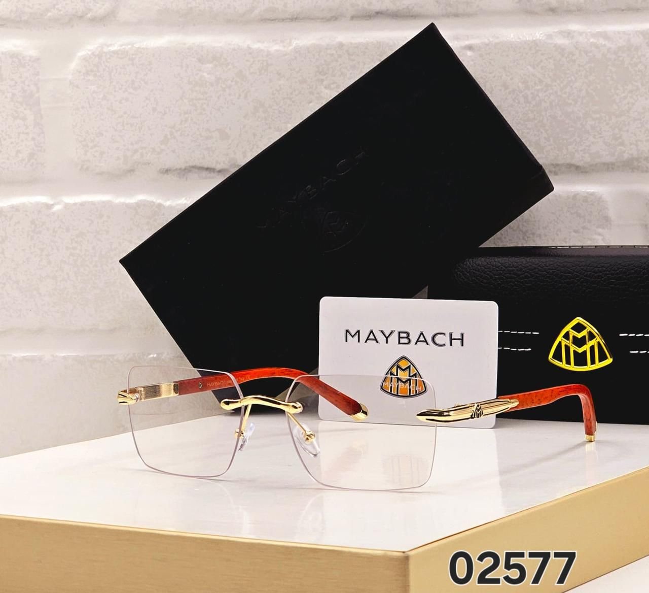 Maybach Premium Quality Frameless Sunglass - Image 2