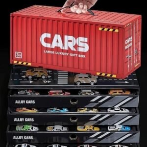 48 piece alloy car set with container