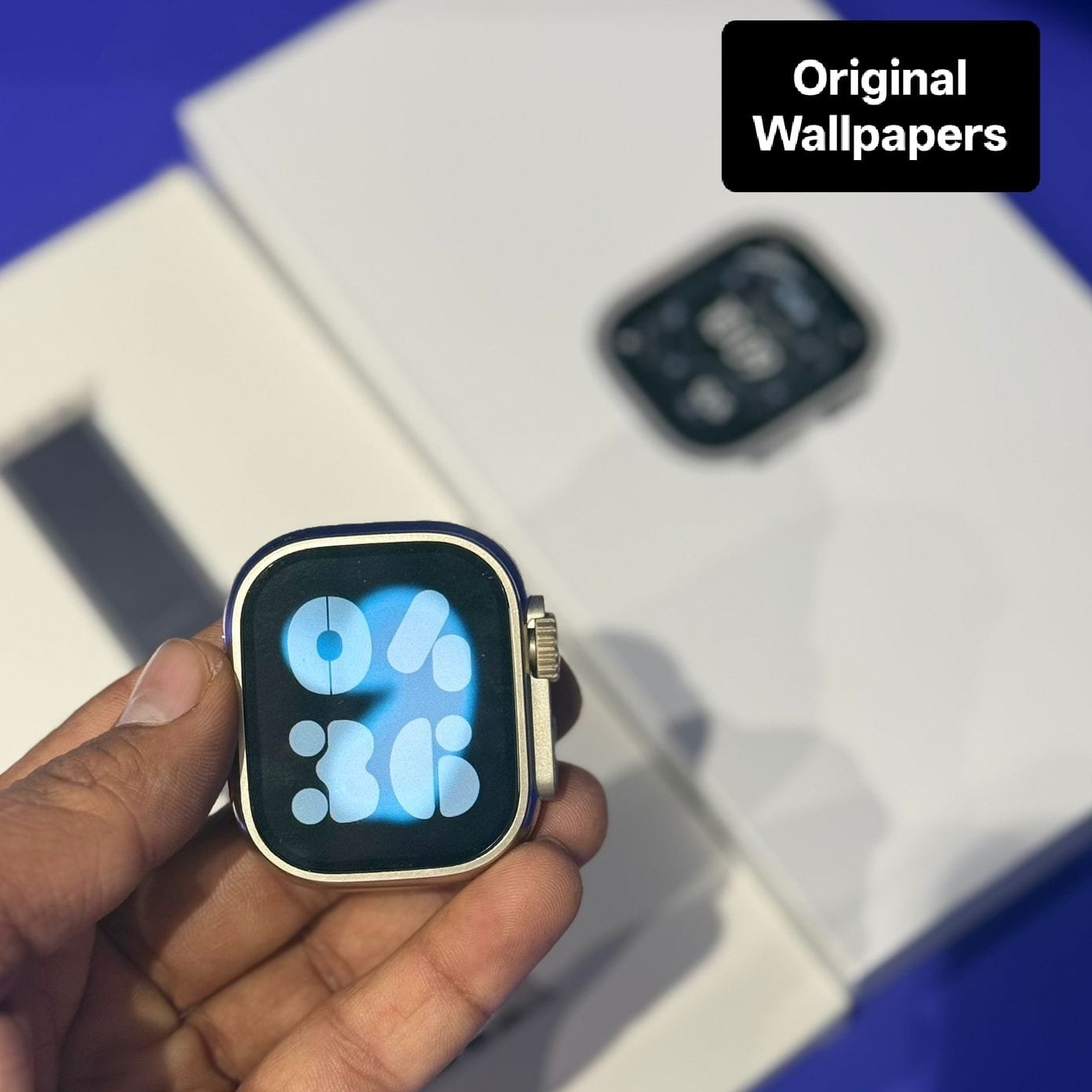 Apple Watch Ultra 3 With Apple Logo