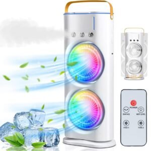 Double Fan Cooler With Mist