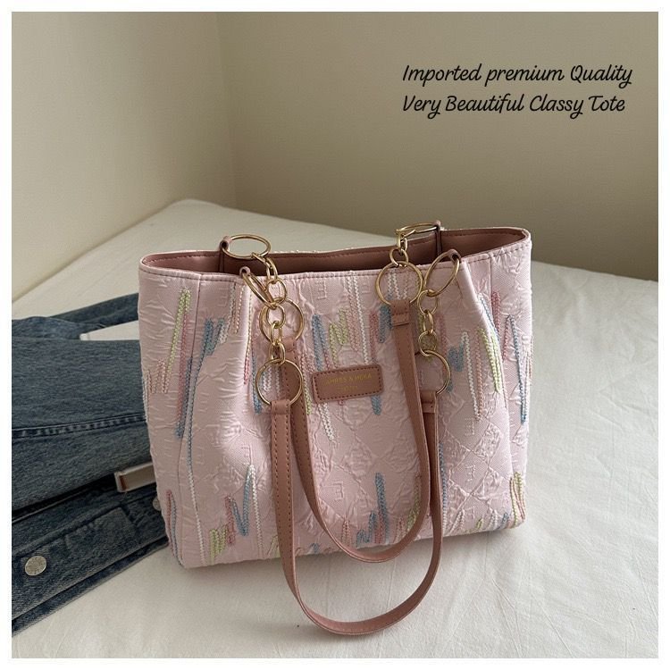 New Imported premium Quality Very Beautiful & Classy Tote Bag - Image 3