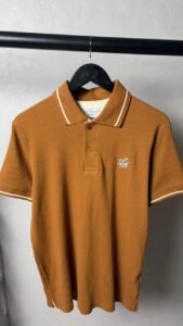 Ted Baker Premium Ribbed Polo T-shirt With Og Tag