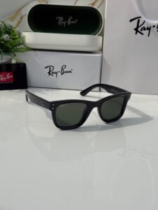 Branded 0502 Black Green First Copy Sunglass - Normal Box